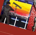 ACTION PAINTING SHOW performance