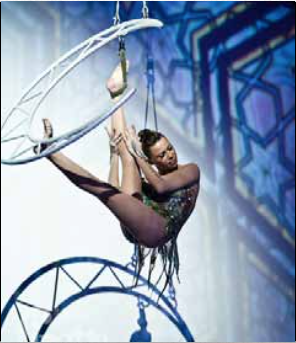 AERIAL MOON performance