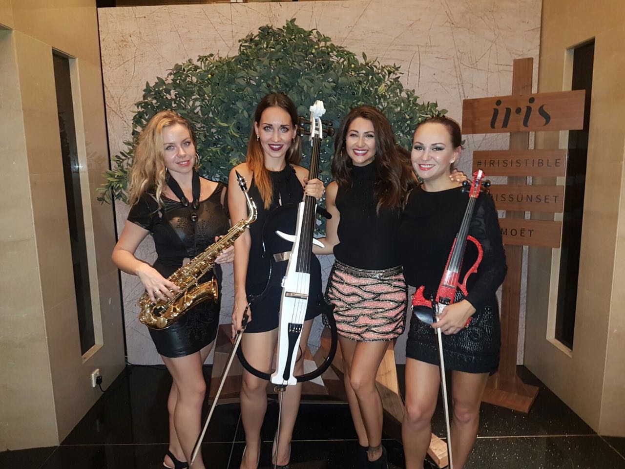 ALL FEMALE BAND performance