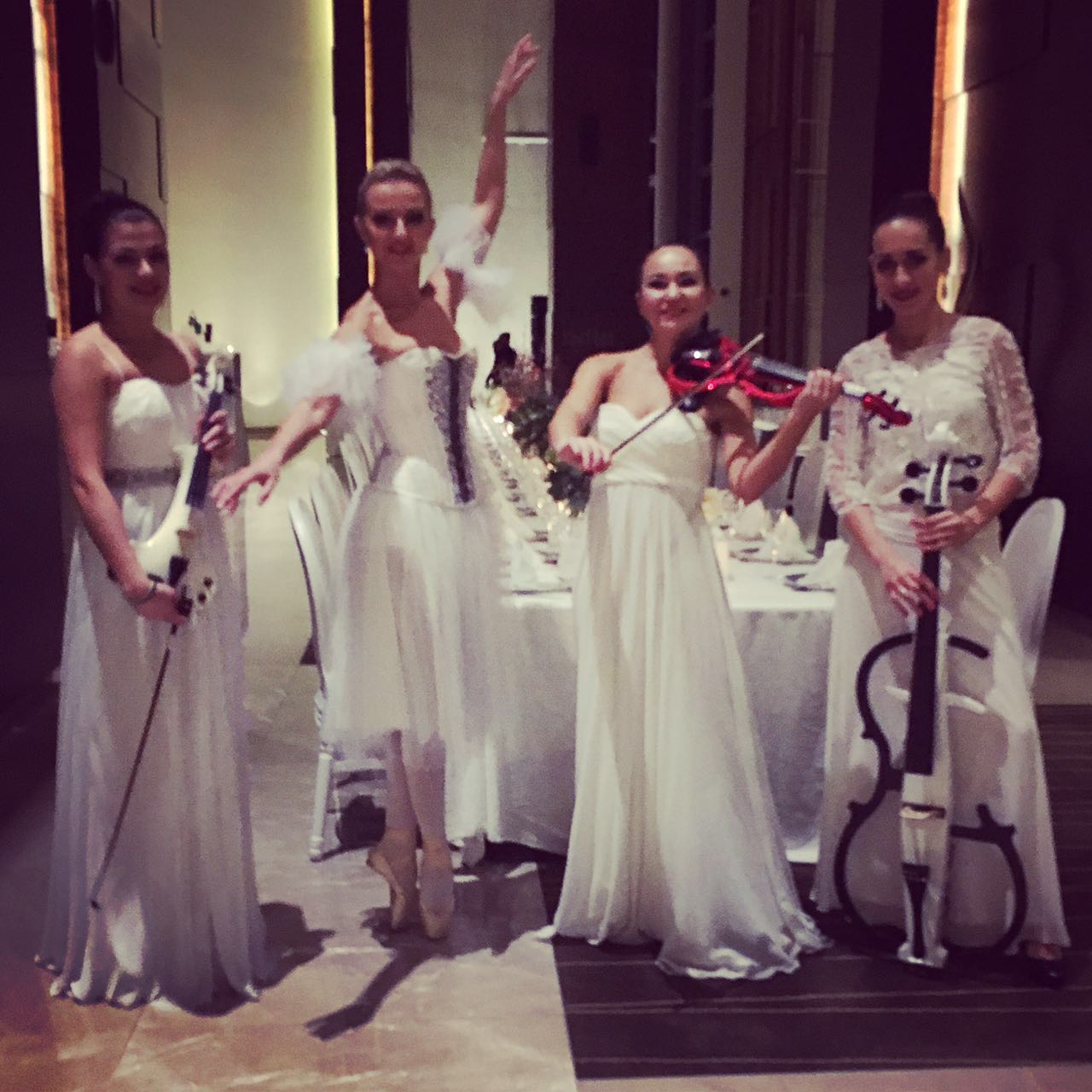 Ballerina & Violinist