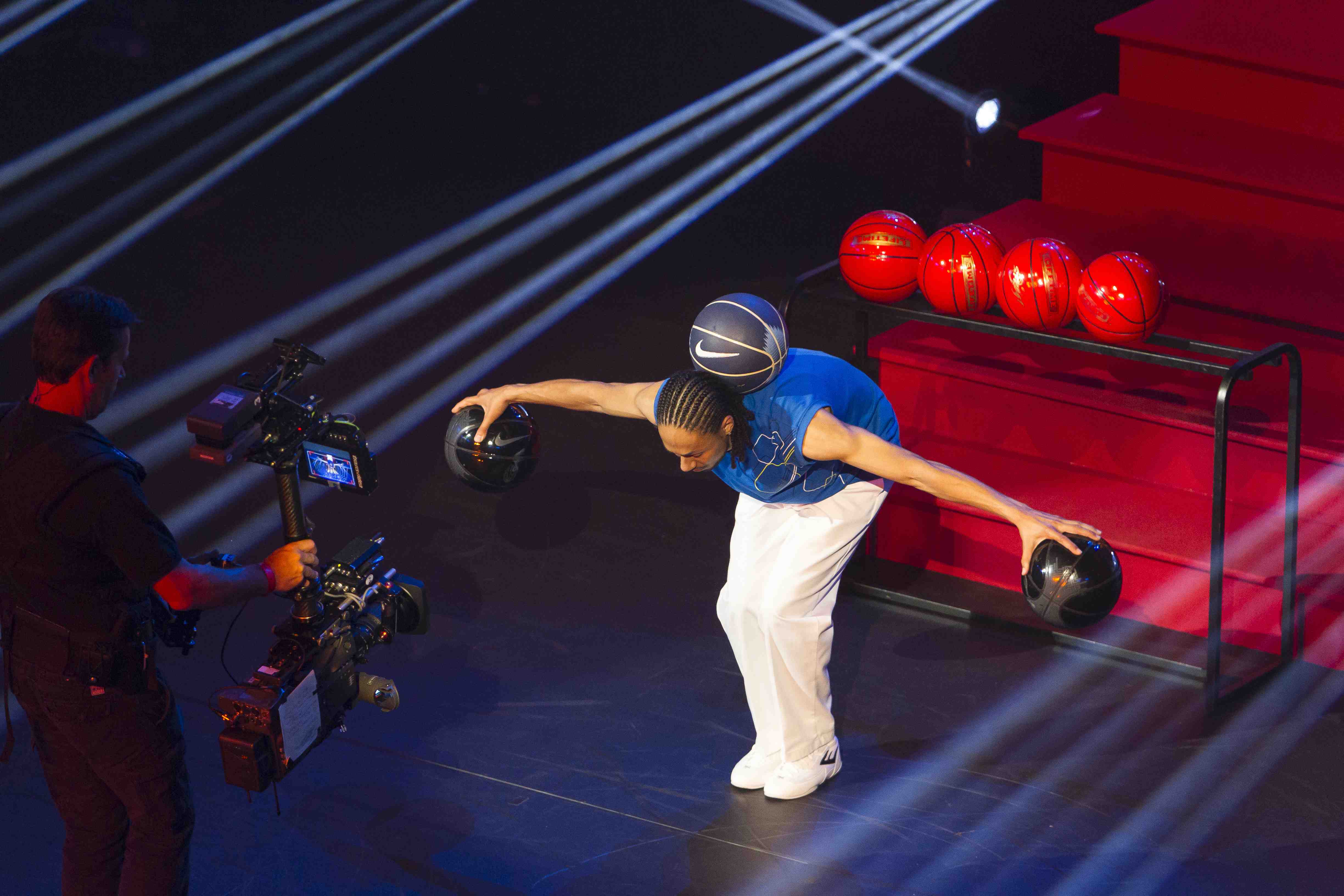 Basketball Juggler & Freestyler performance
