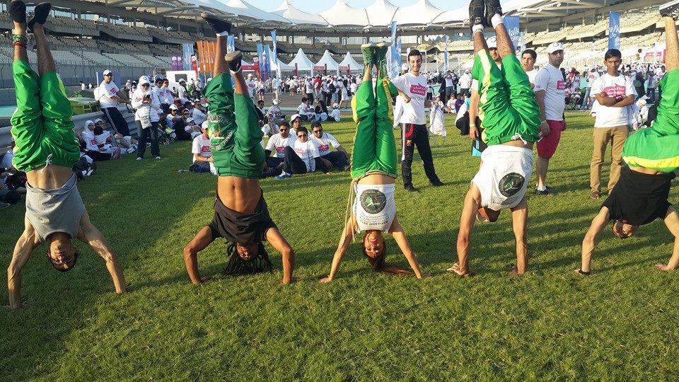 Capoeira performance