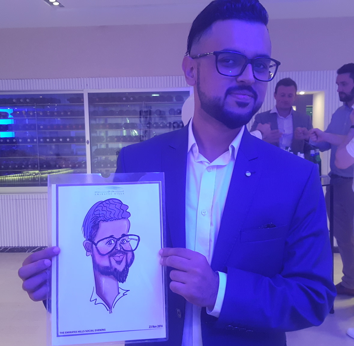 Caricature Artist performance
