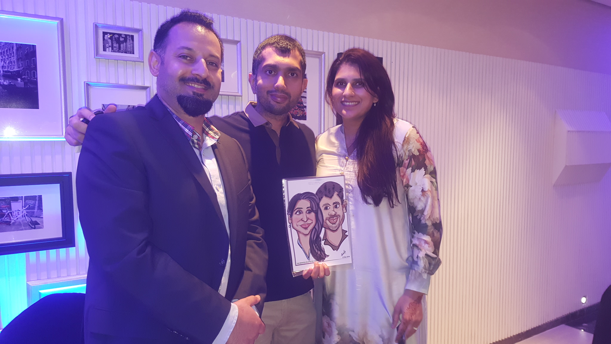 Caricature Artist performance