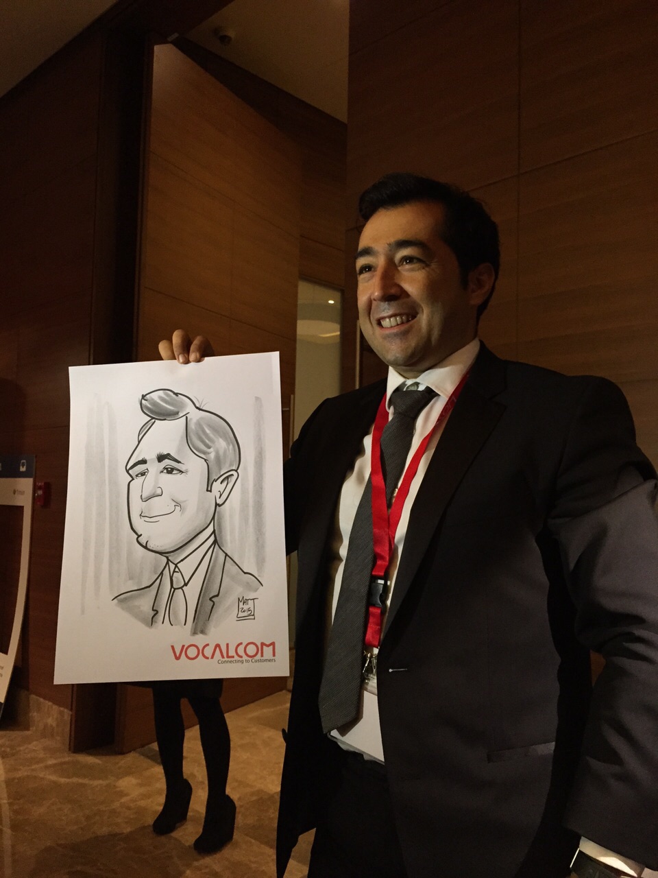 Digital/Trad. Caricature Artist performance