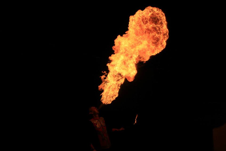 Fire Shows performance