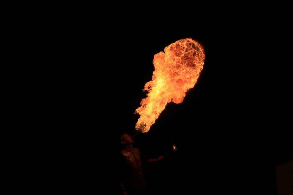 Fire Shows performance