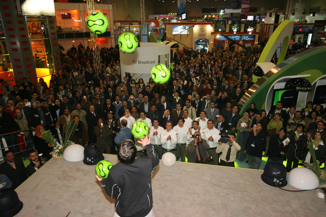 Football Freestyler and Juggler performance