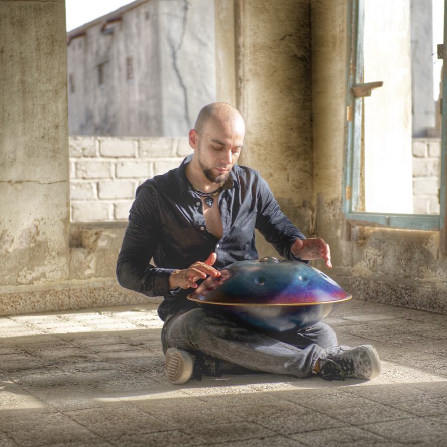 Handpan Artist performance