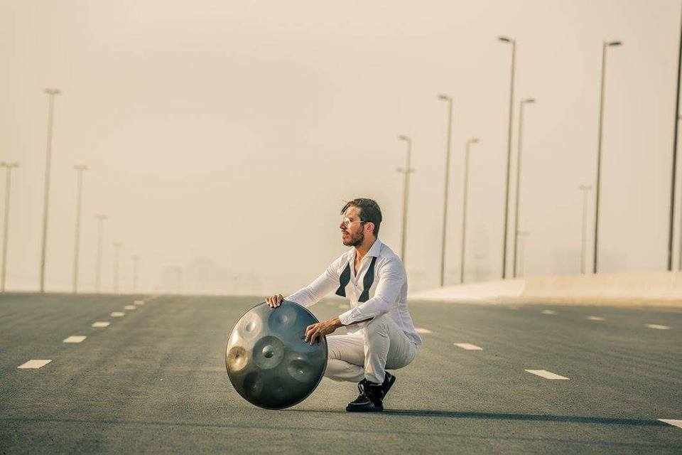Handpan Artist Percussionist performance