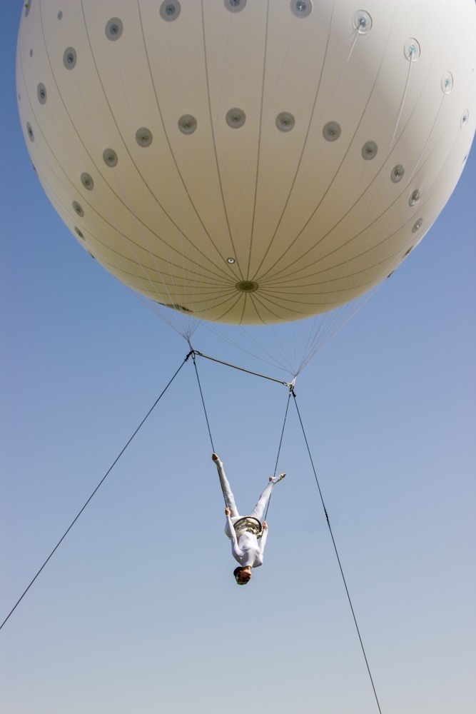 Helium Balloon Aerial Show performance