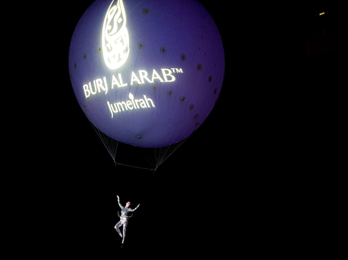 Helium Balloon Aerial Show performance