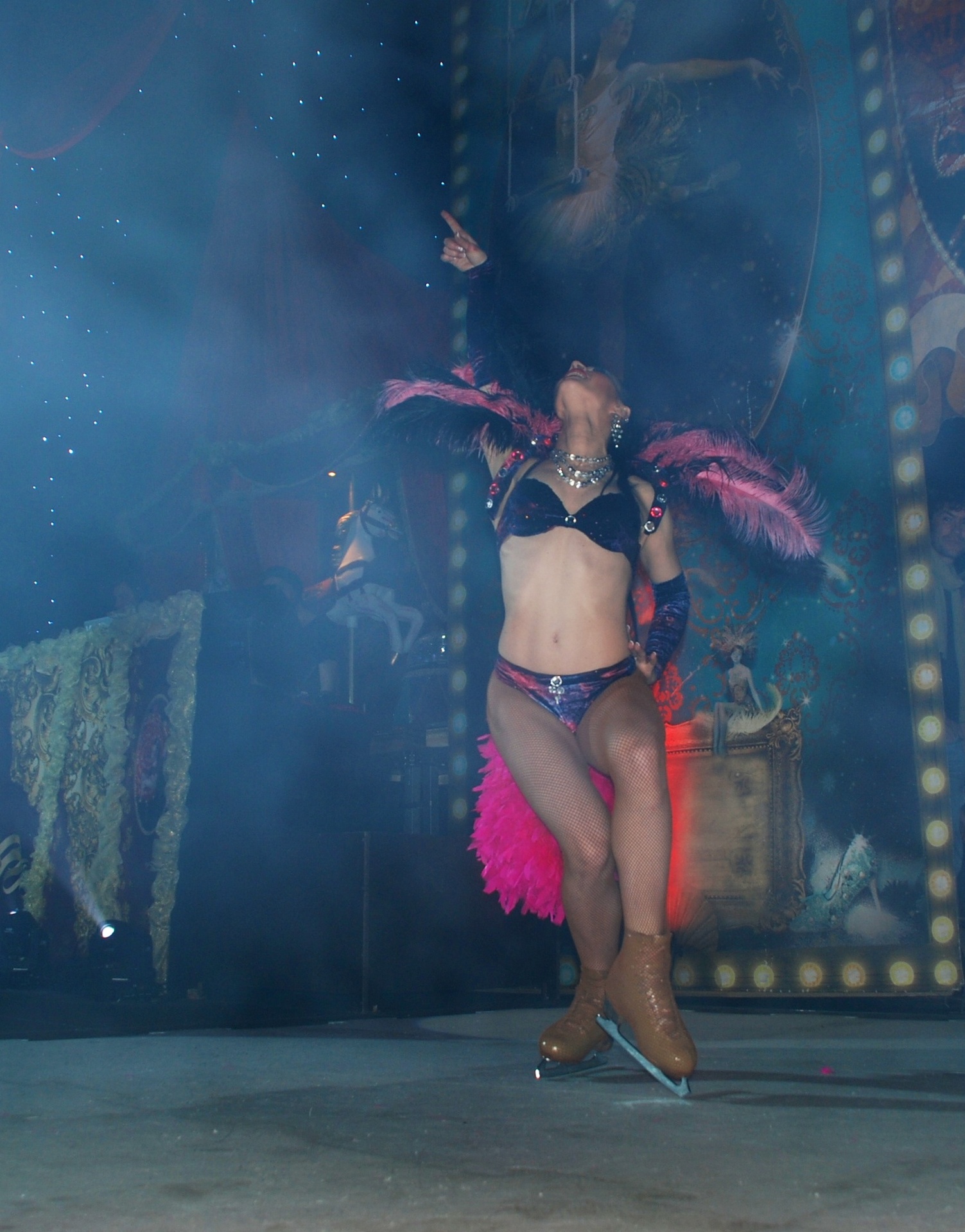 Ice Skating Show (synthetic ice) performance