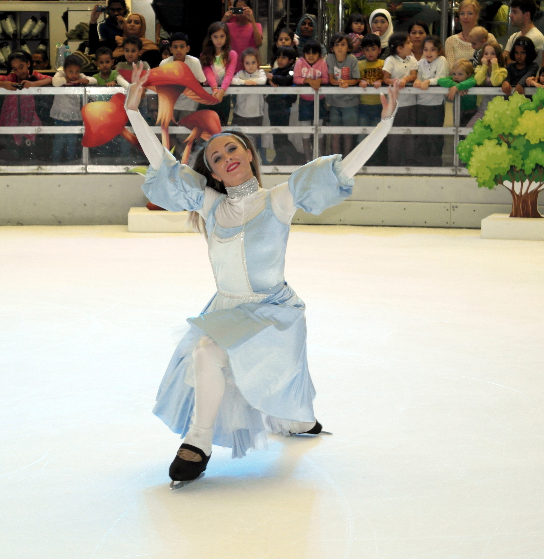 Ice Skating Show (synthetic ice) performance