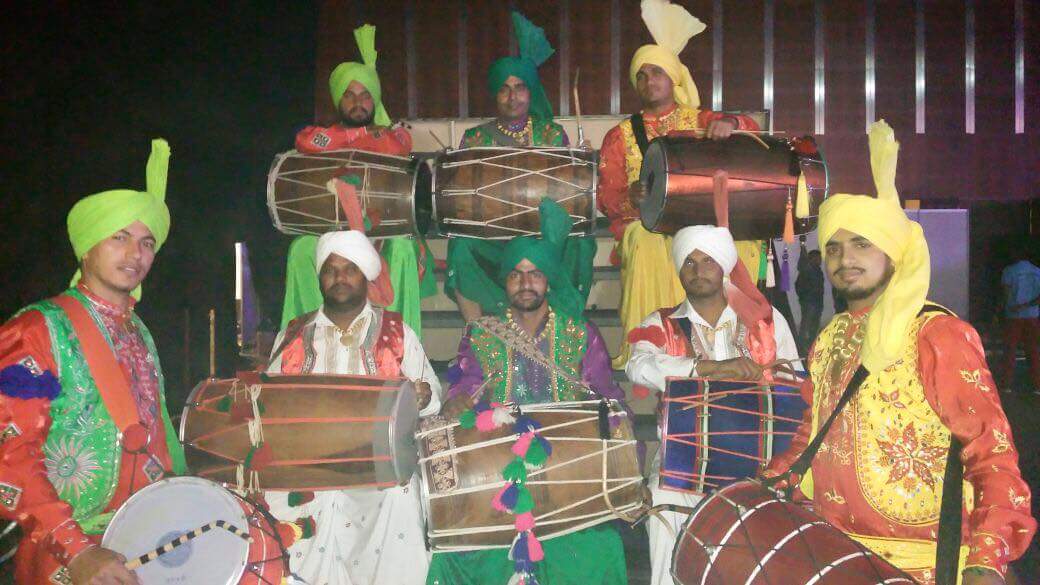 Indian Drummers performance