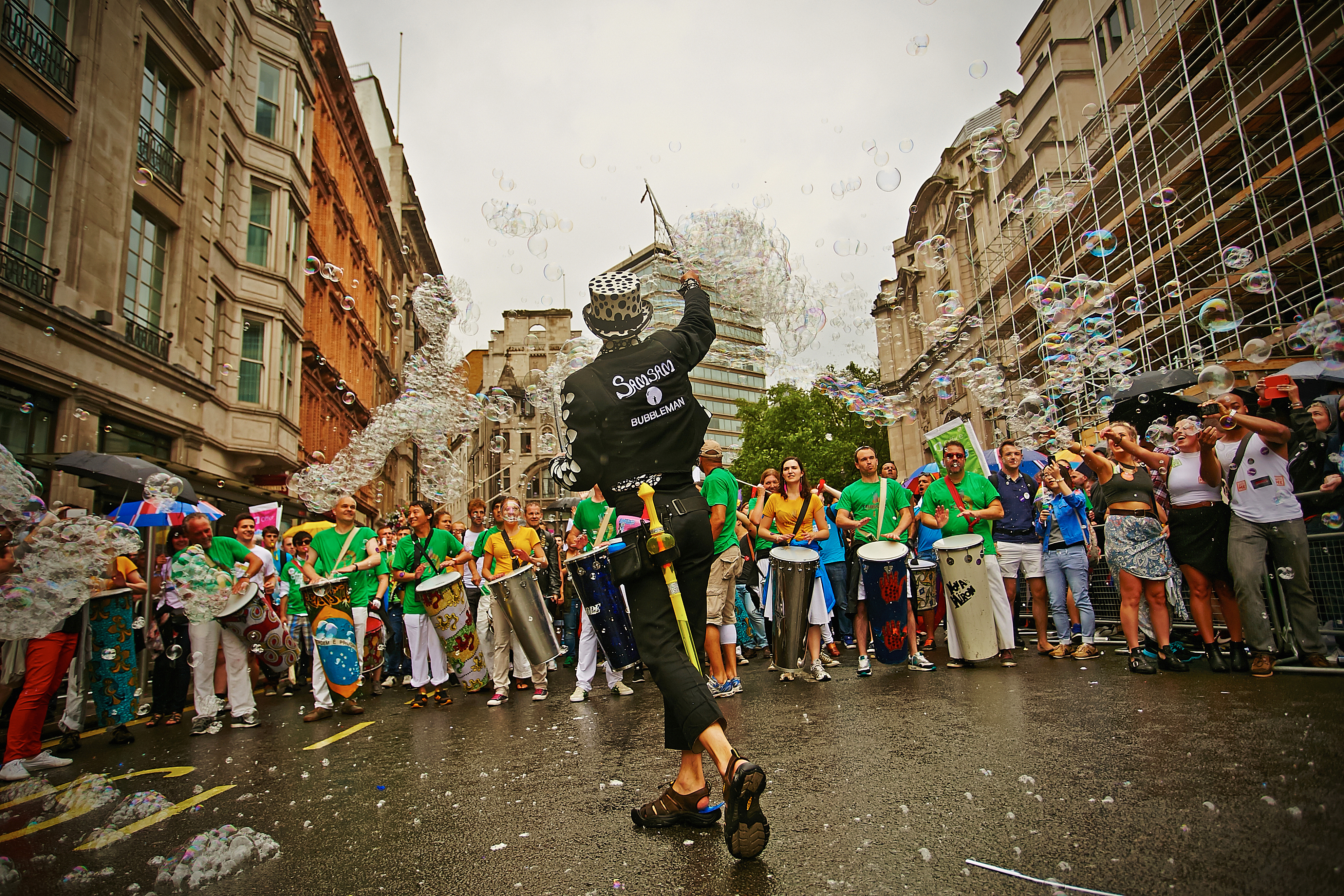 International Bubble Show performance