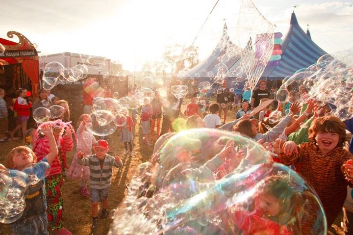 International Bubble Show performance