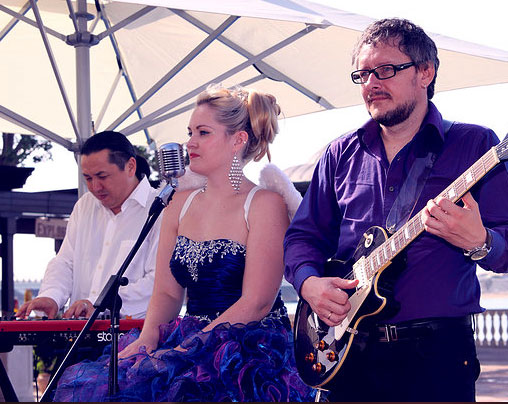 Jazz and Party Band performance