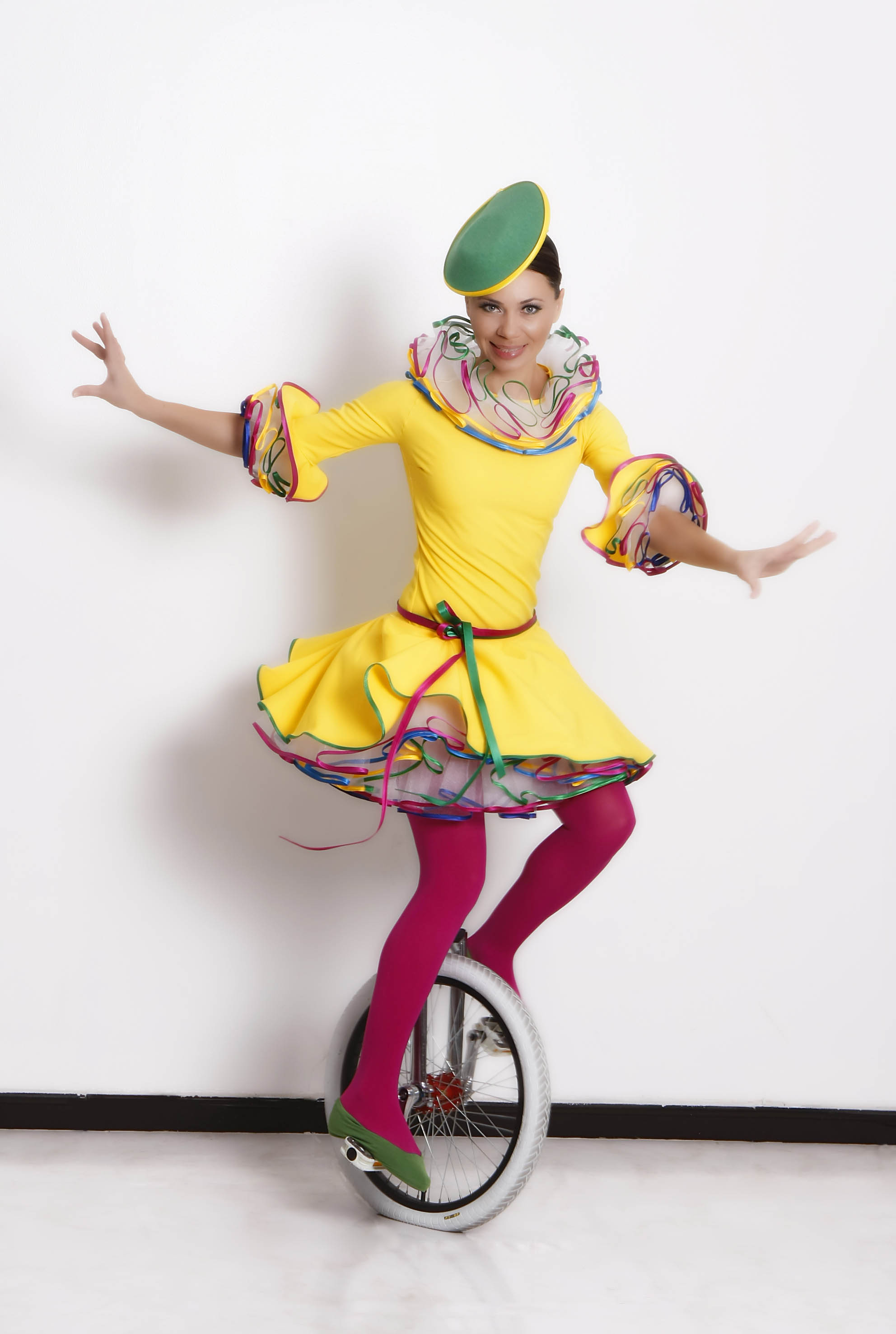 Lady Unicyclist
