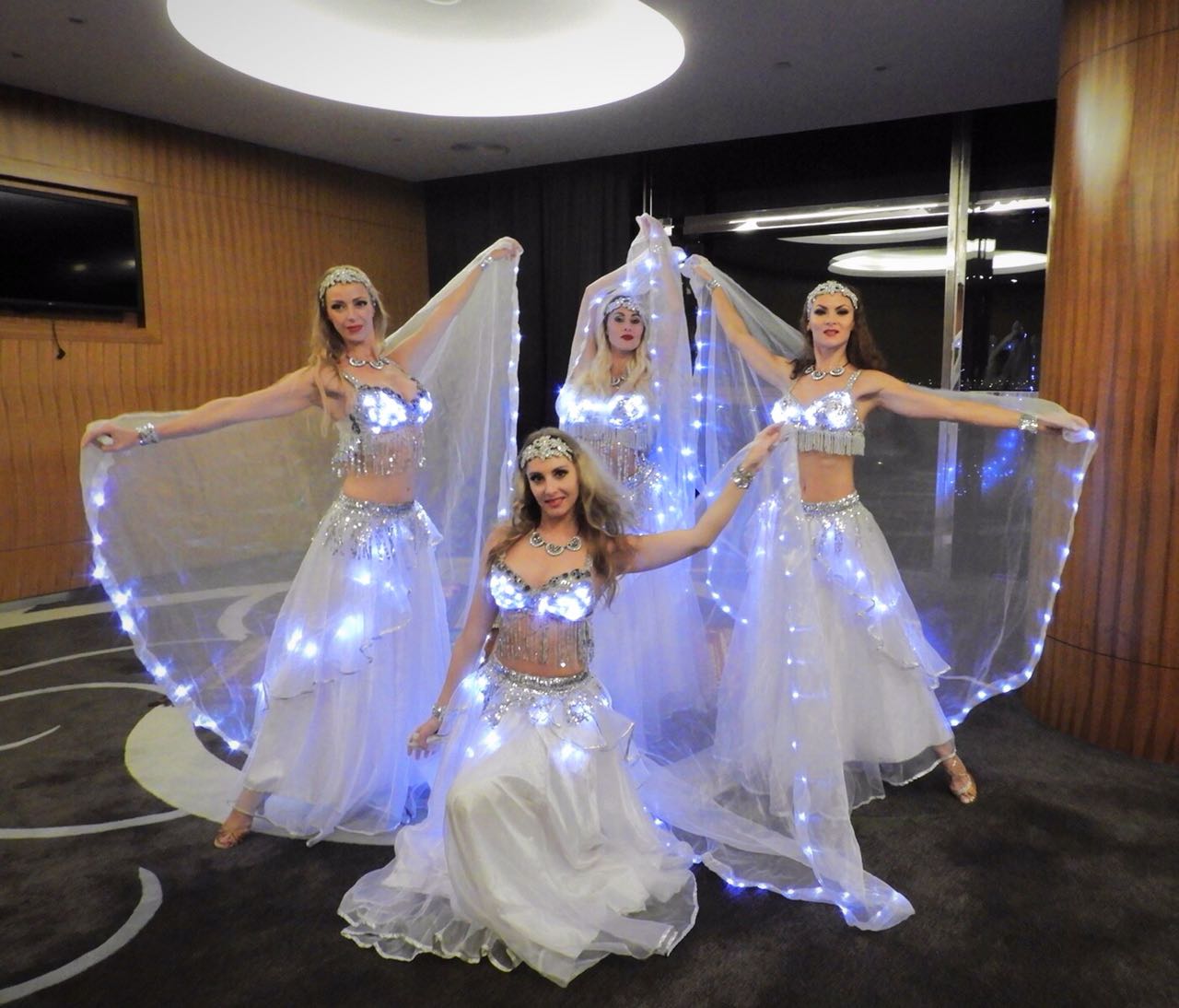 LED Belly Dancers