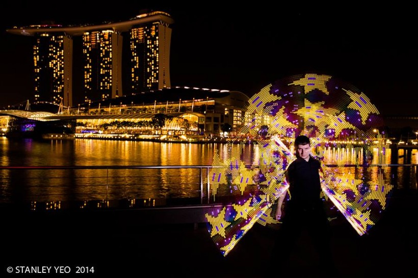 LED performers performance