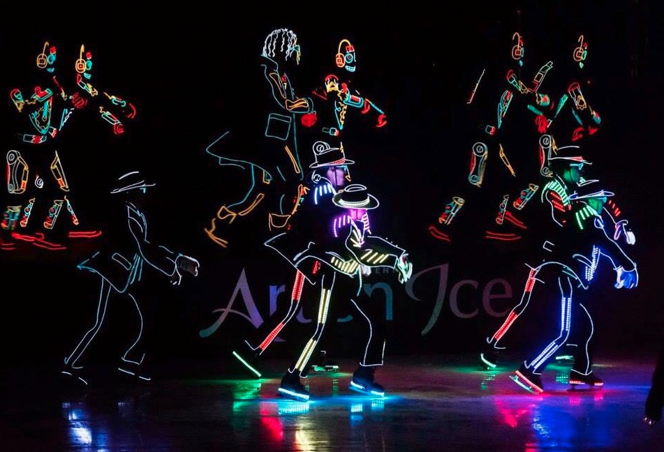 Light Dance Show performance