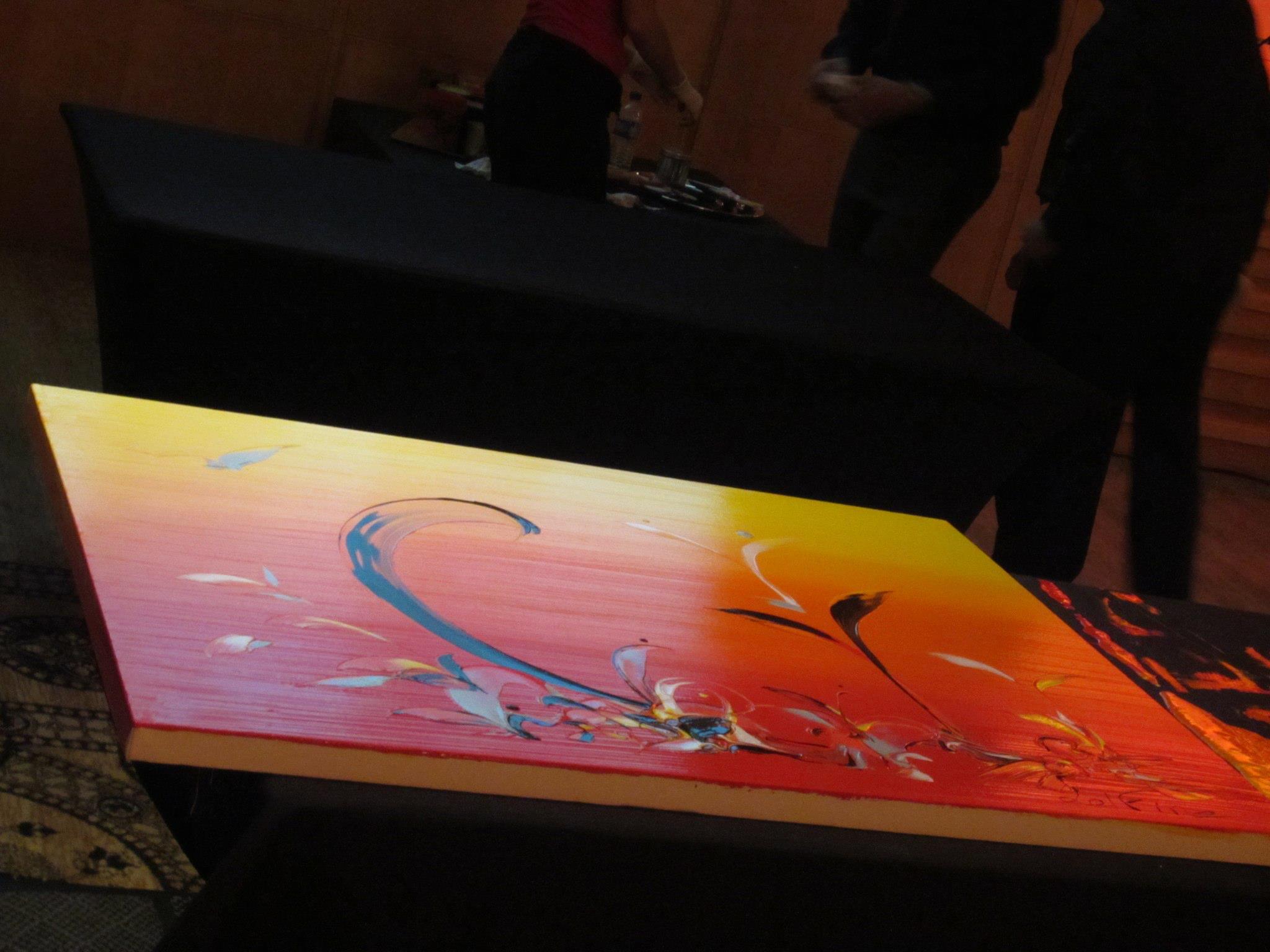 Live Speed Painter performance