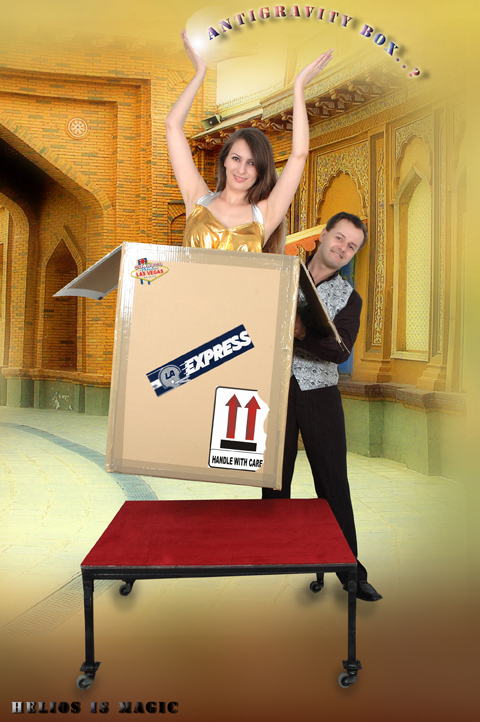 Magician performance
