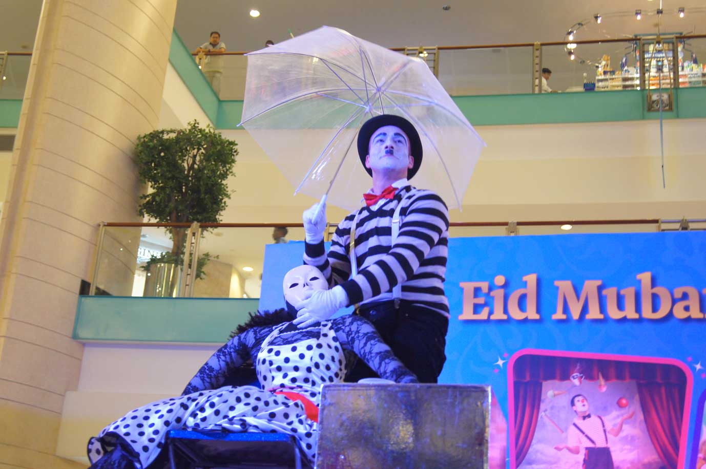 Mime Artist Stage Show