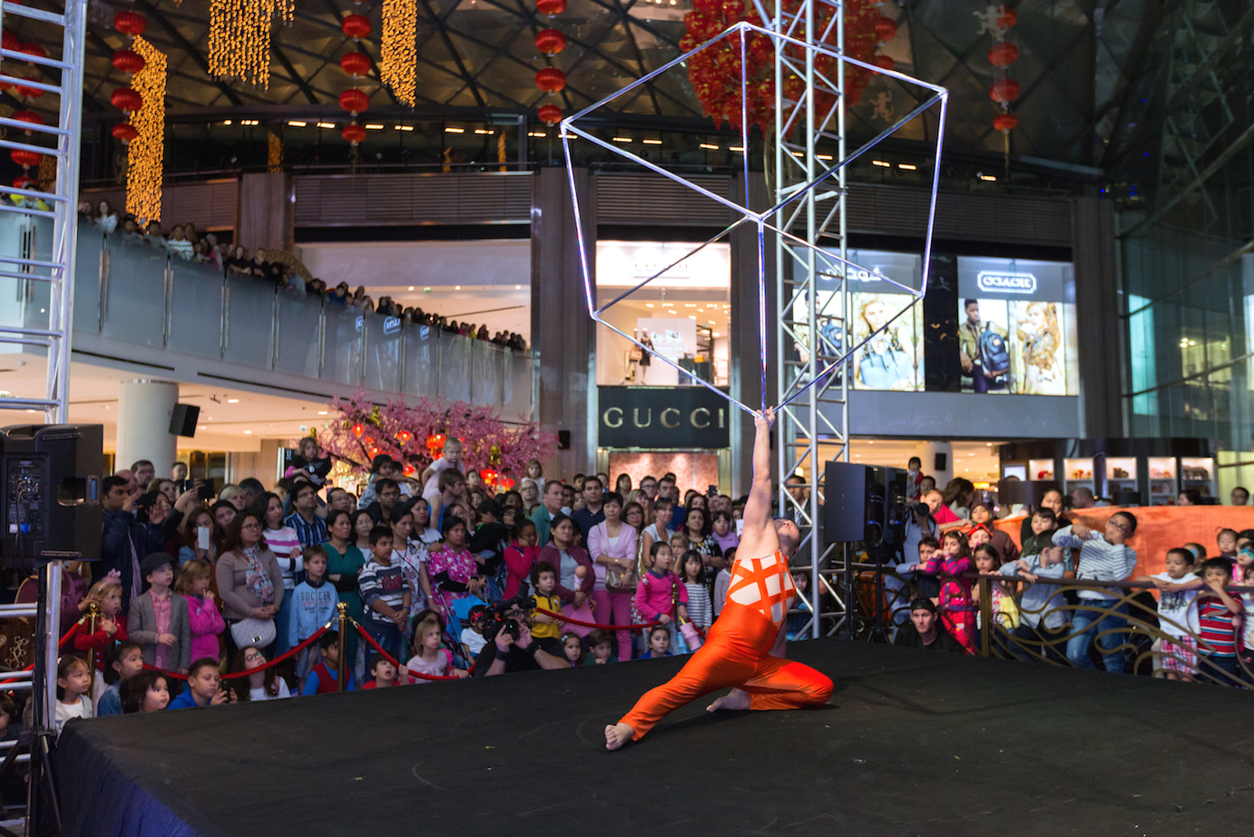 Mongolian Circus Troupe performance