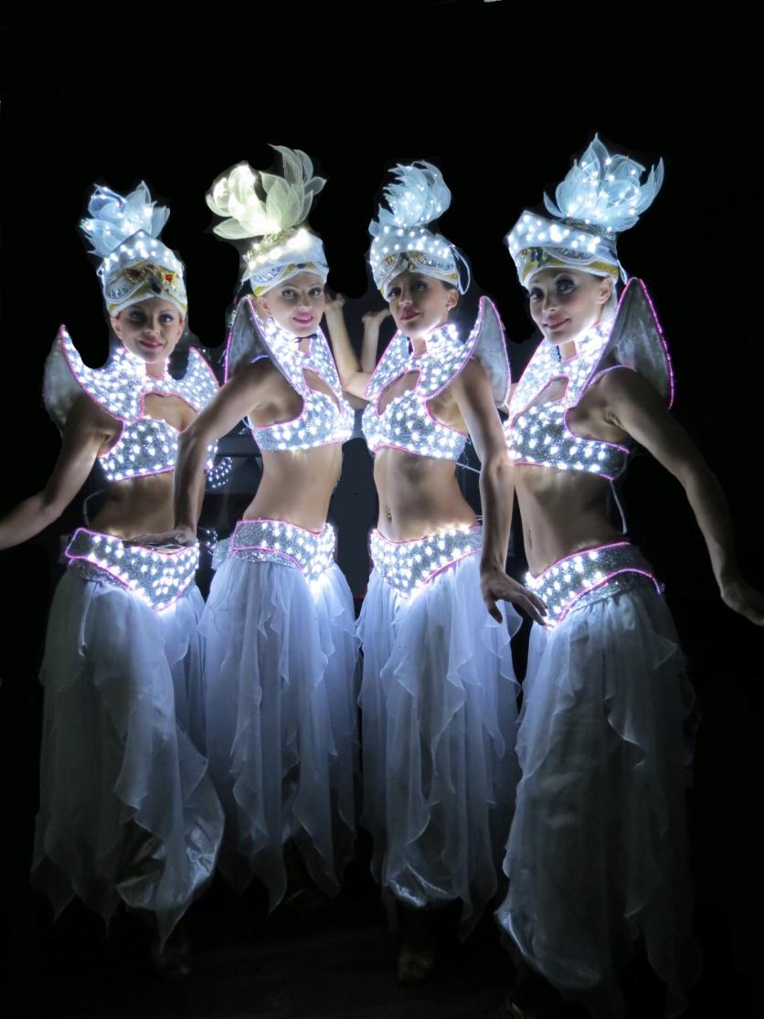 Oriental LED Dancers performance