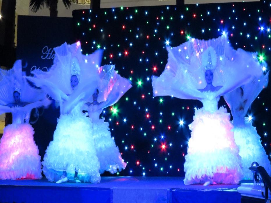 Oriental LED Dancers performance