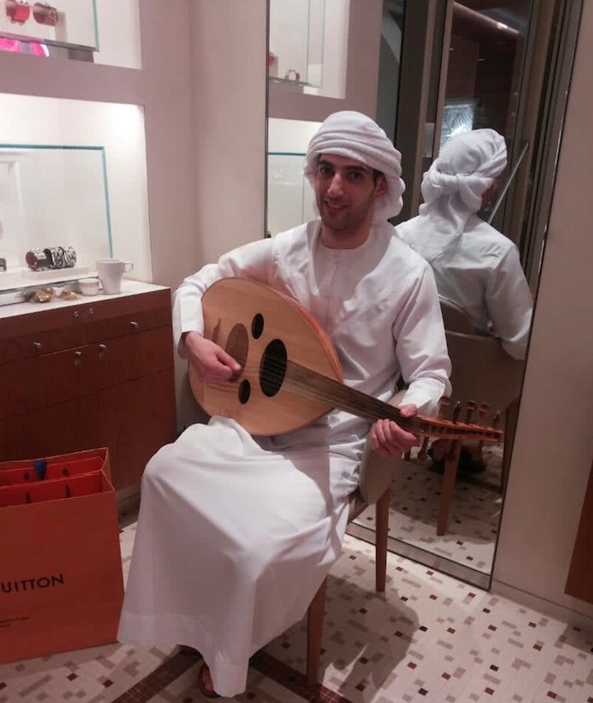 Oud Player & Arabic Band performance