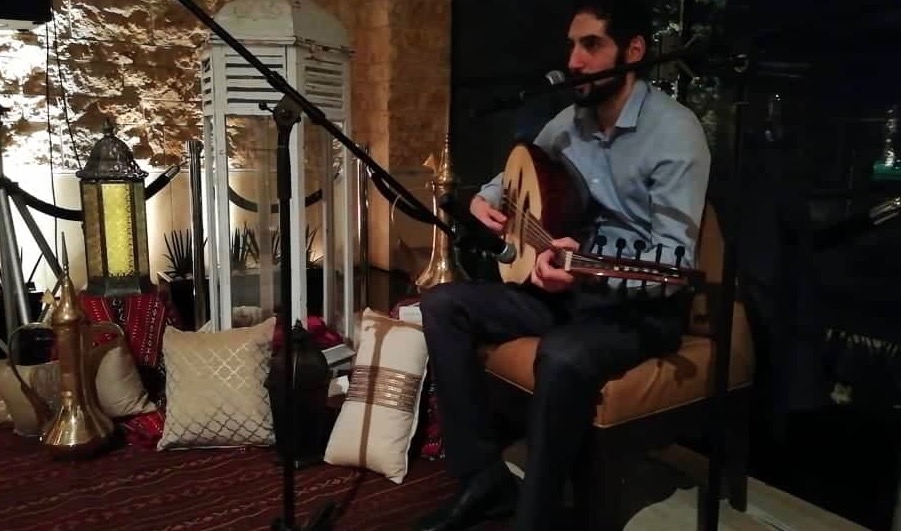 Oud Player & Arabic Band performance