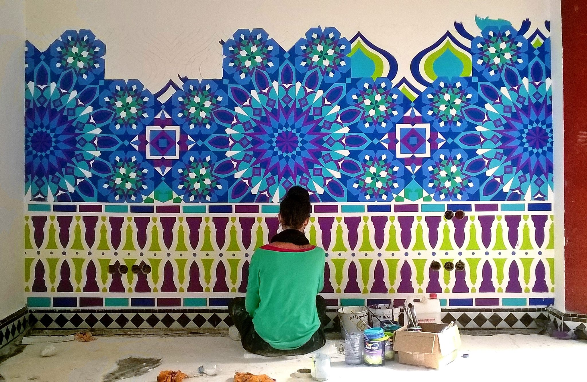 Painter/Muralist performance