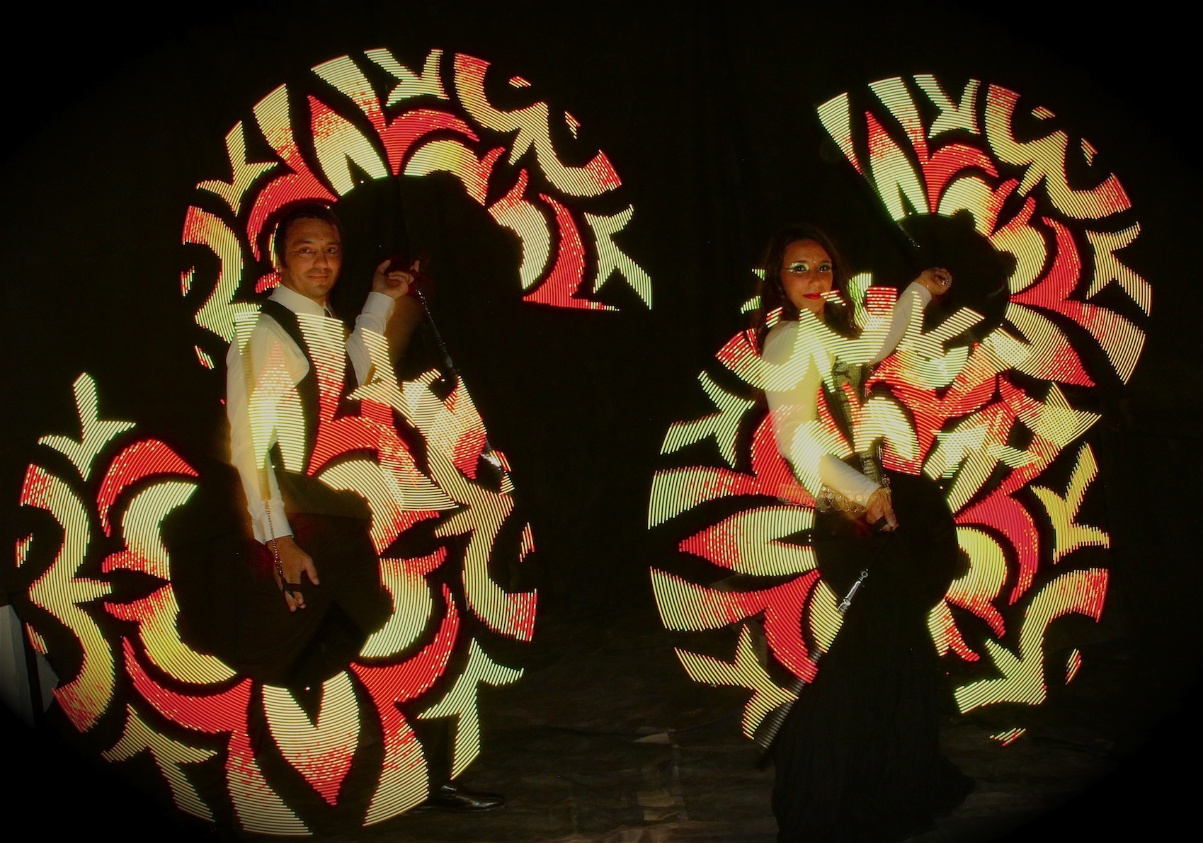 RAMADAN LED SHOW performance