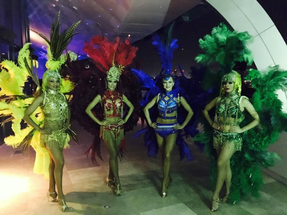 Samba dancers Dubai performance