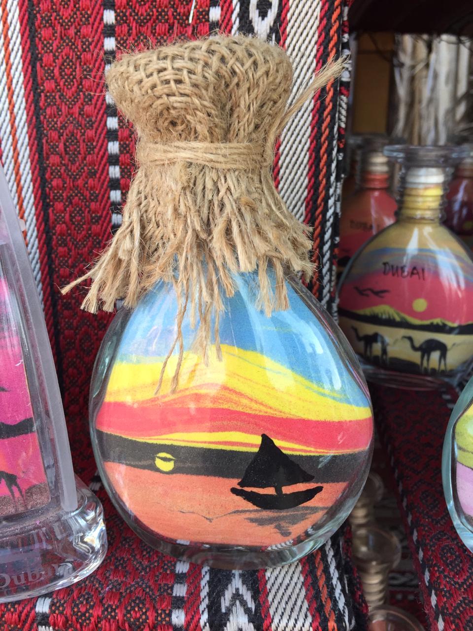 Sand Bottle Artist performance