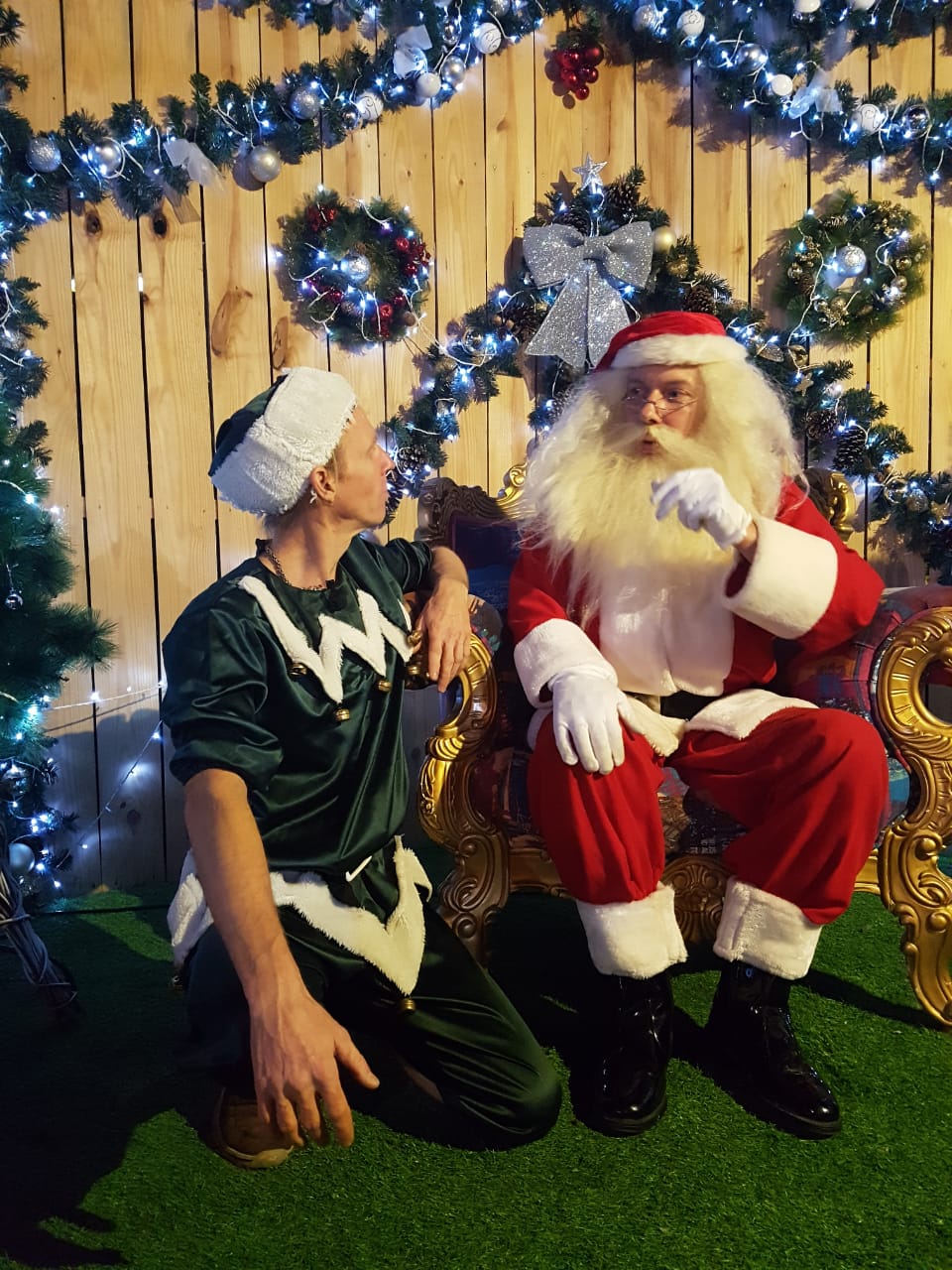 Santa Claus performance