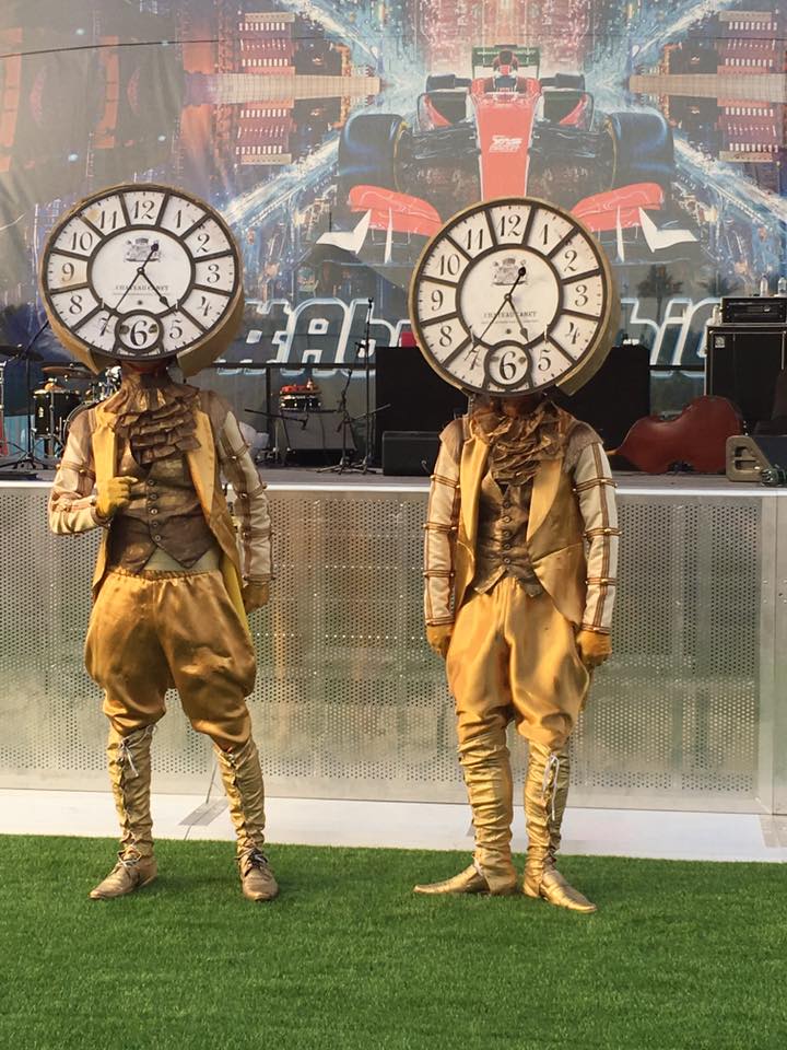 Steampunk Gold Parade performance