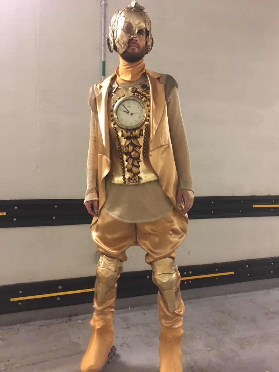 Steampunk Gold Parade performance