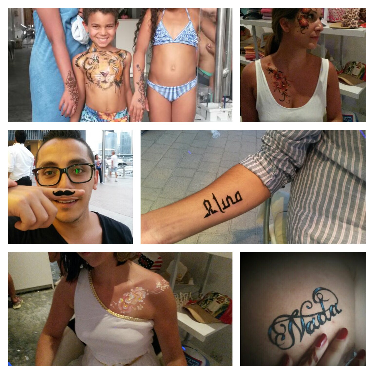 Temporary Tattoo Artist
