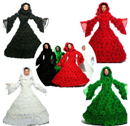 UAE Colours Hovering Dancers