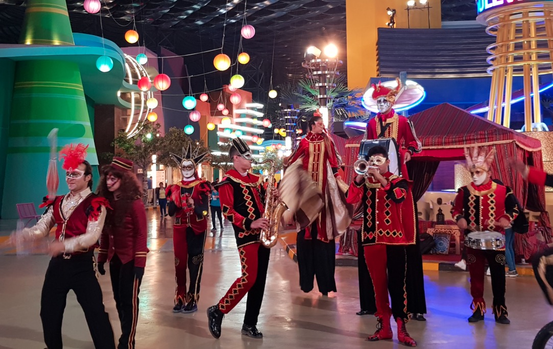 Venetian Parade performance