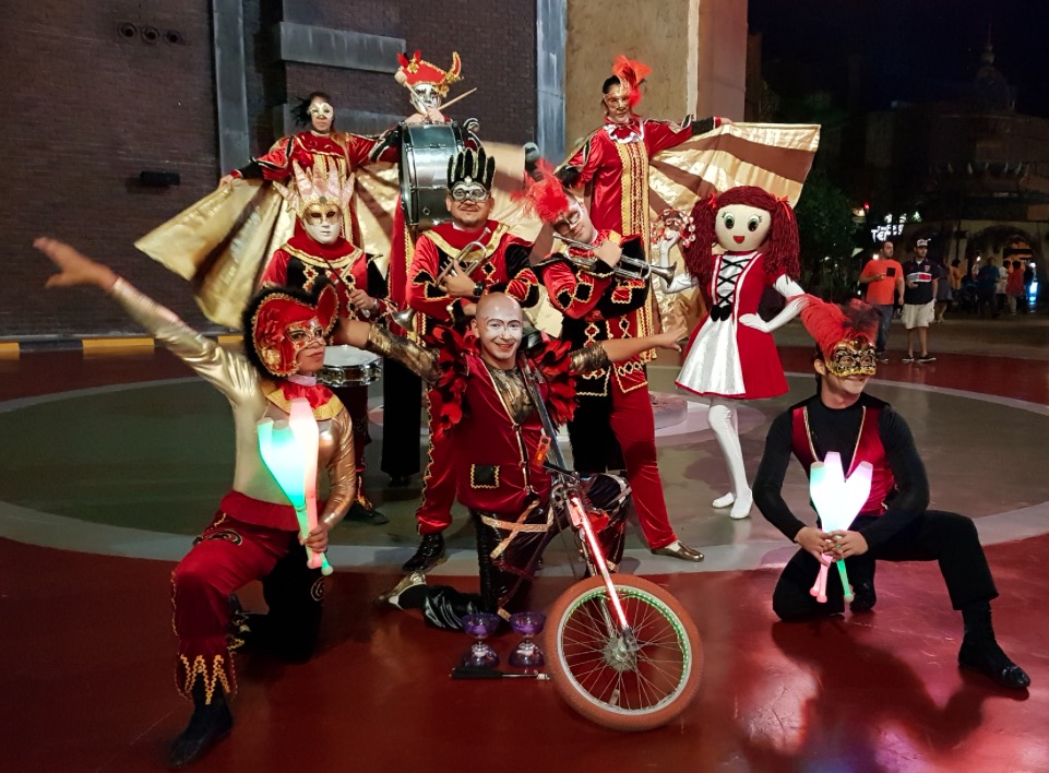 Venetian Parade performance