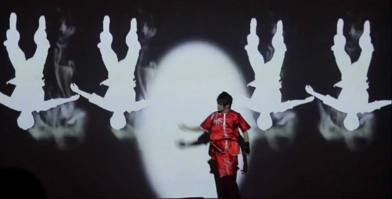 VIDEO PROJECTION DANCE performance