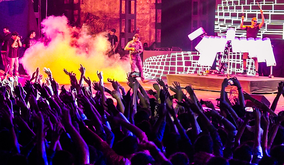Visual DJ Drummer - Big Show Opener performance