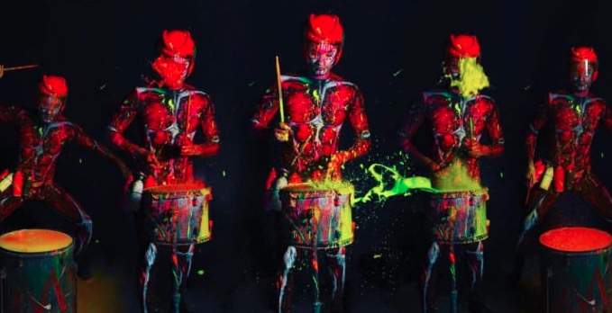 Water/ Paint Drummers